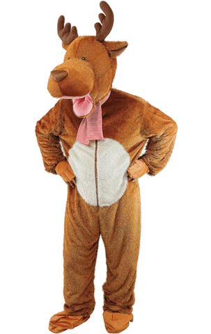 adult cuddly reindeer costume